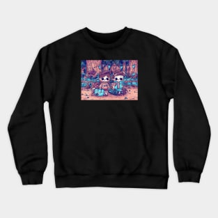 Hermanos Misterio - Primer Dia Crewneck Sweatshirt